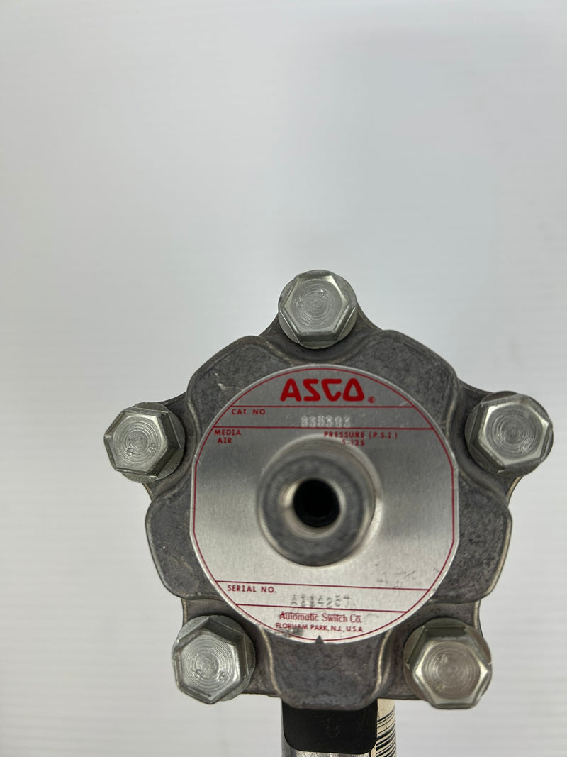 Asco 8353C3 Dust Collector Blowdown Valve 1951445 5-125 PSI 13873 MIKROPUL