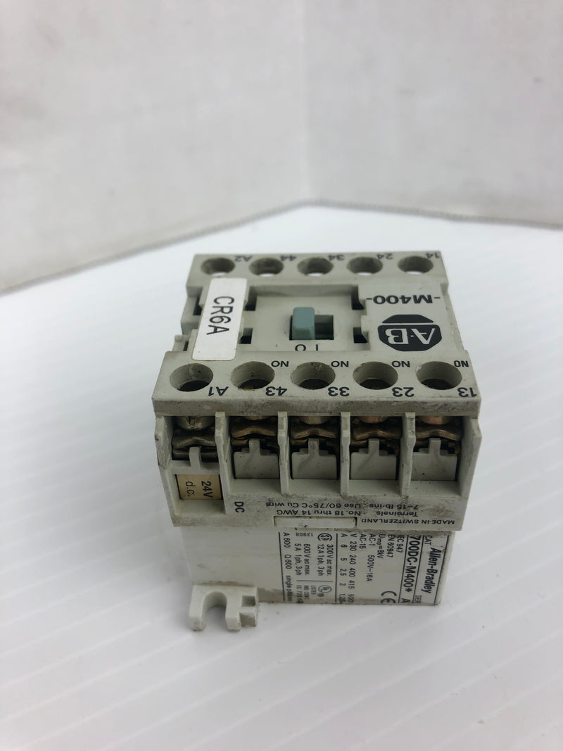 Allen-Bradley 700DC-M400 Control Relay Ser. A 500V 16A 8kV