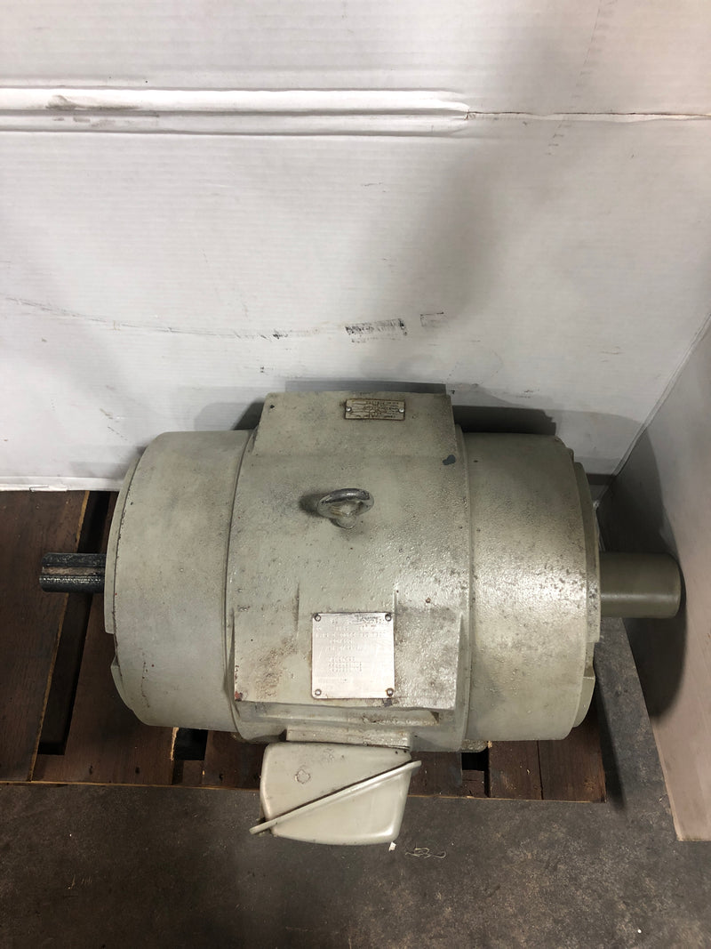 Westinghouse TBDP Life Line T AC Motor 20HP 1165RPM 3PH 286TZ Frame