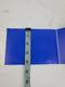 Blank Inventory Rectangle Labels Royal Blue 4 x 6" - Partial Roll