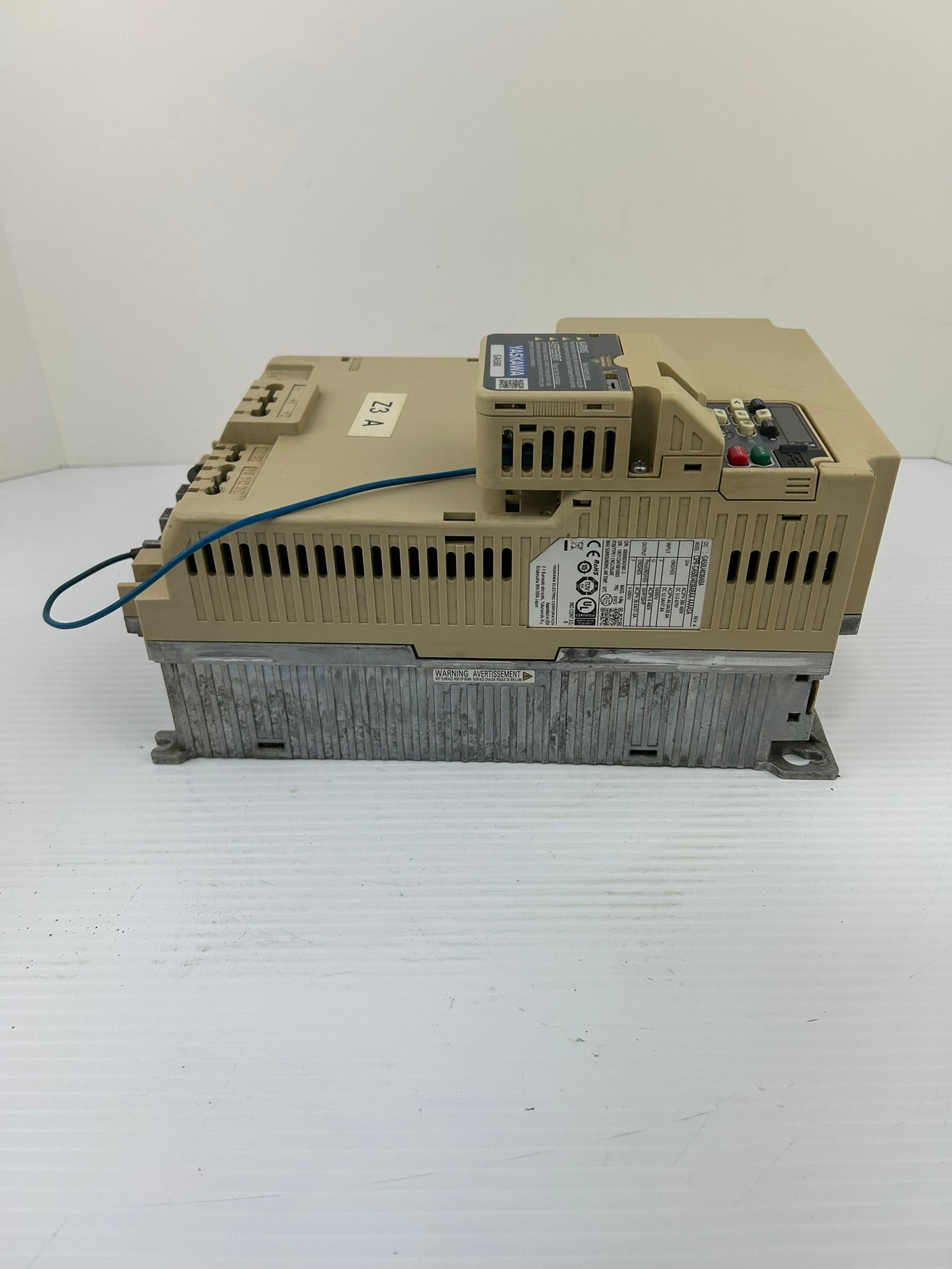 Yaskawa Electric CIPR-GA50U4038ABAA-AAAASA Industrial AC Drive Rev A