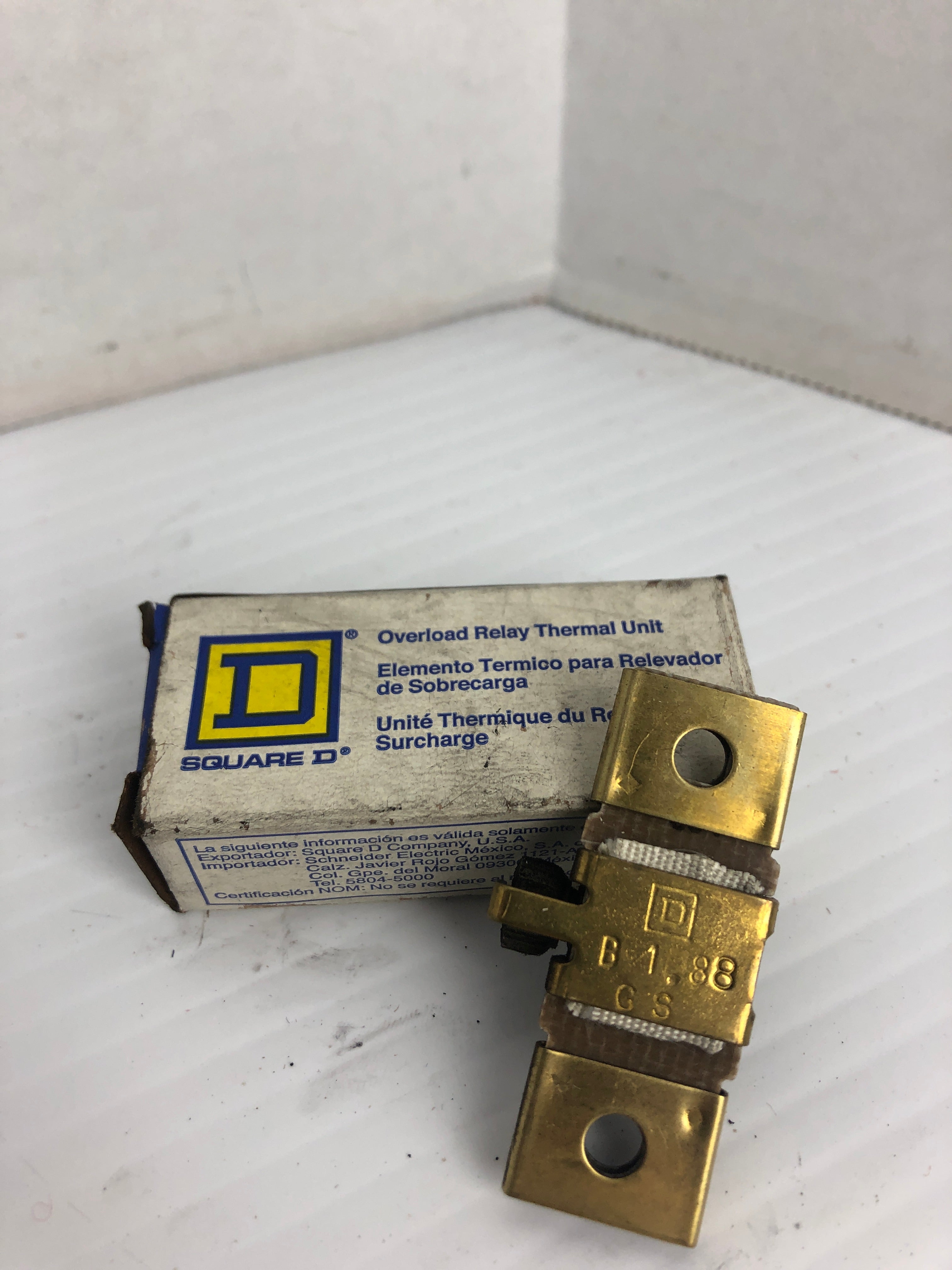 Square D B1.88 Overload Relay Thermal Unit