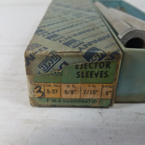 DME S-37 M-6 Ejector Sleeve 6" Length (Box of 4)