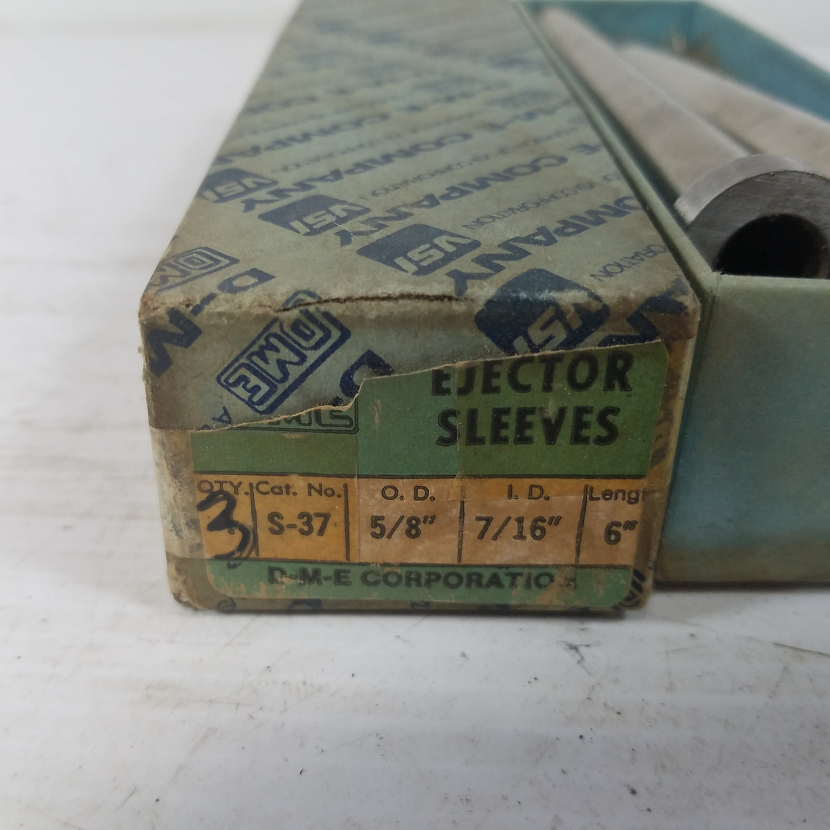 DME S-37 M-6 Ejector Sleeve 6" Length (Box of 4)