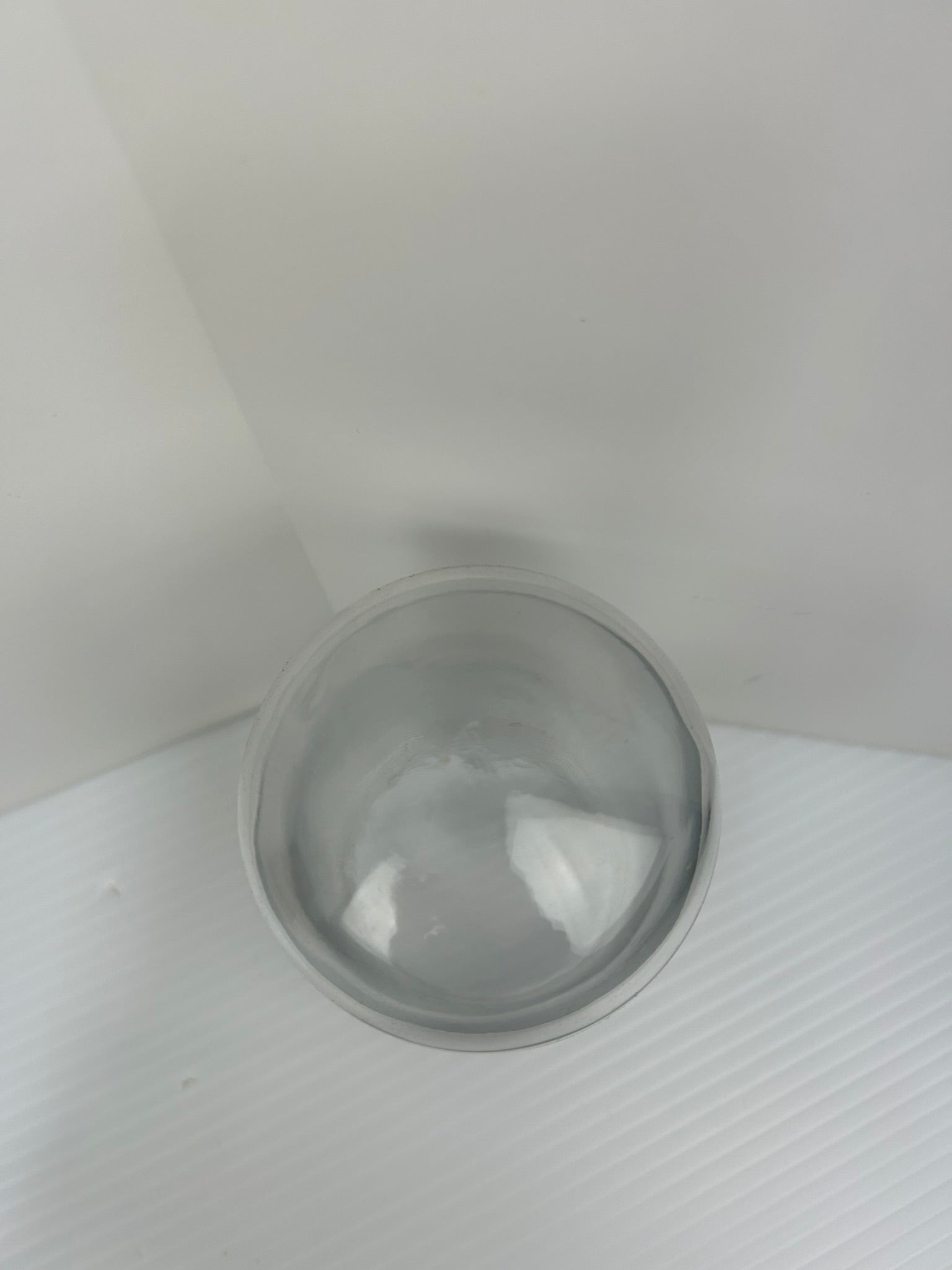 Crouse Hinds V63 Clear Glass Globe Fixture Fitting 6-3/4" Tall - Lot of 2