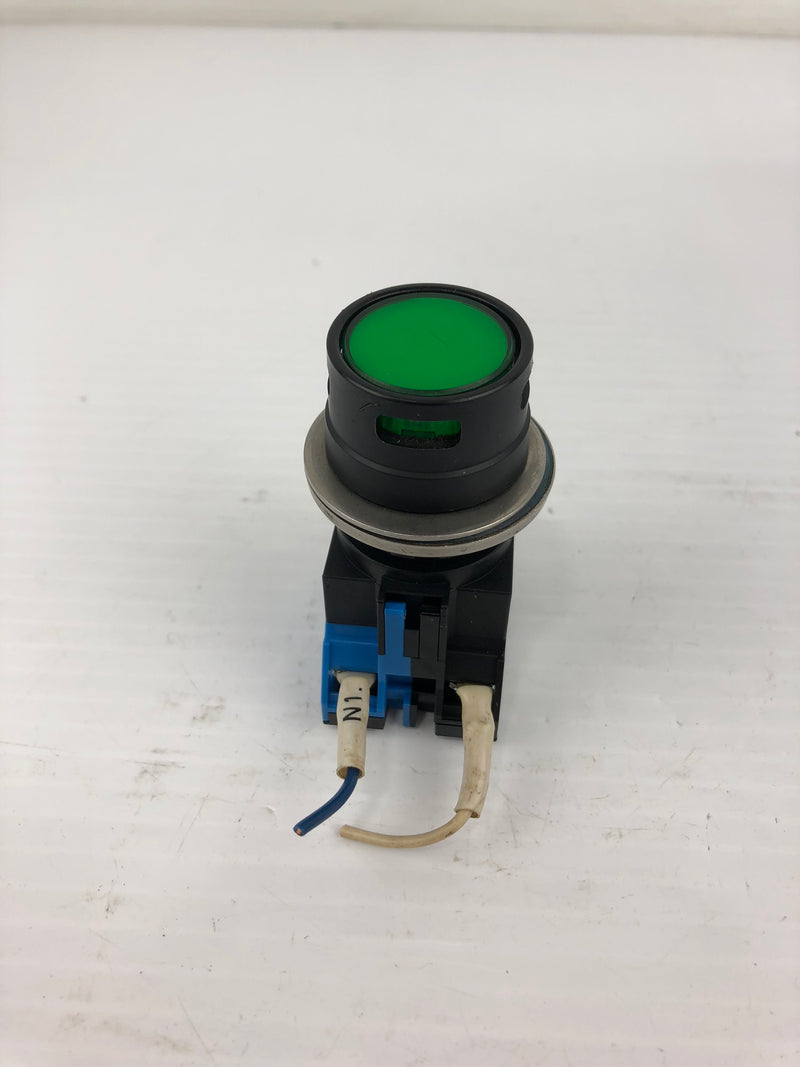 IDEC HW-GA1 Push Button HW1L-MF210 Green