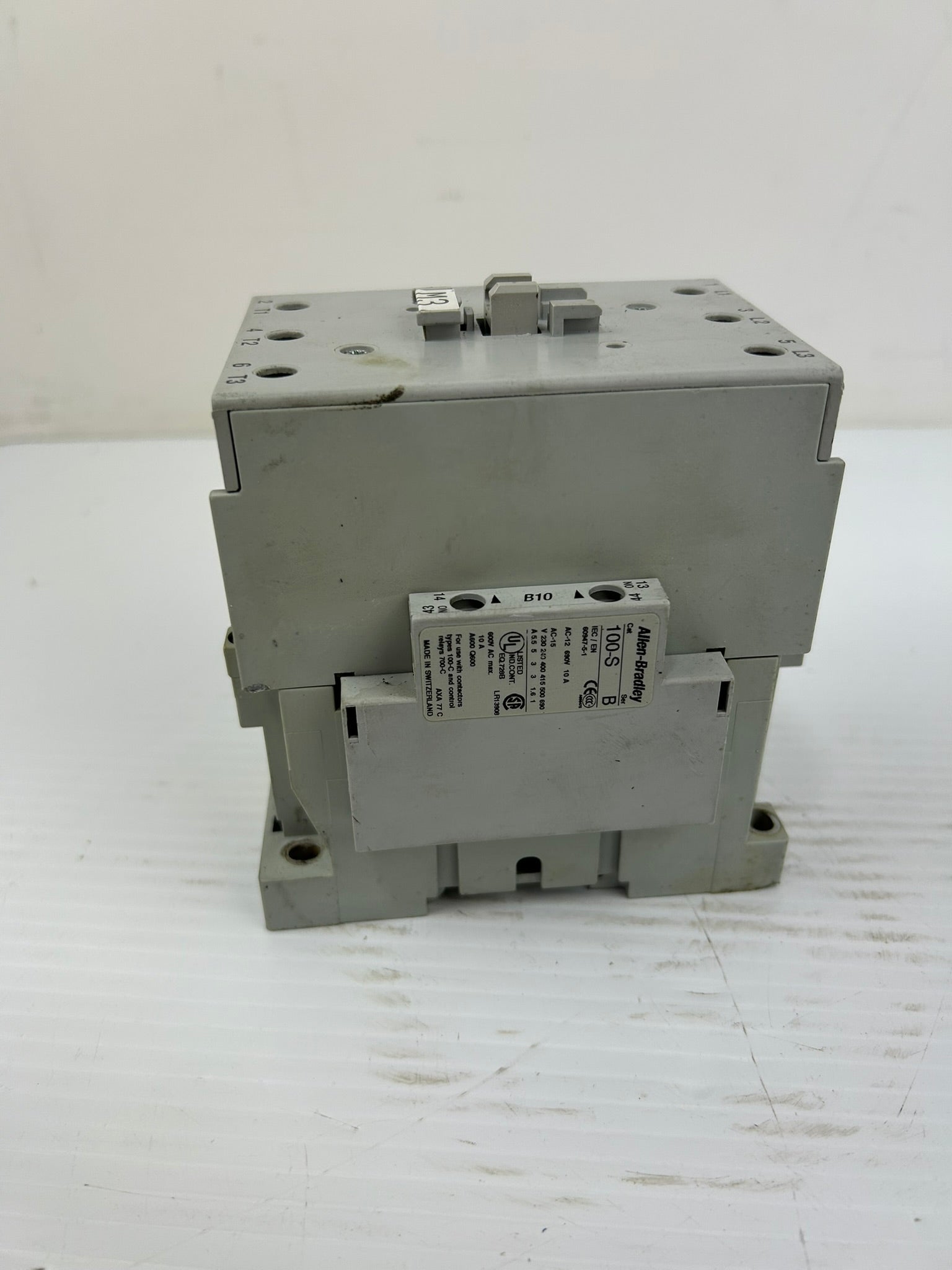 Allen Bradley 100-C85*00 Power Contactor Series A & 100-S Aux Contact Series B