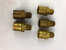 Western Enterprises AW-15 Adapter 5/8" LH Female X 1/4" NPT Male - Bag of 5