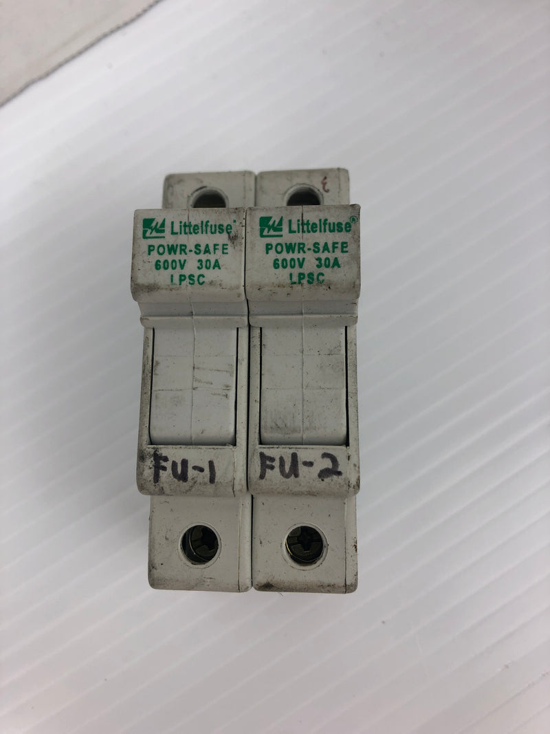 Littelfuse LPSC Fuse Holder 600V 30A 2P