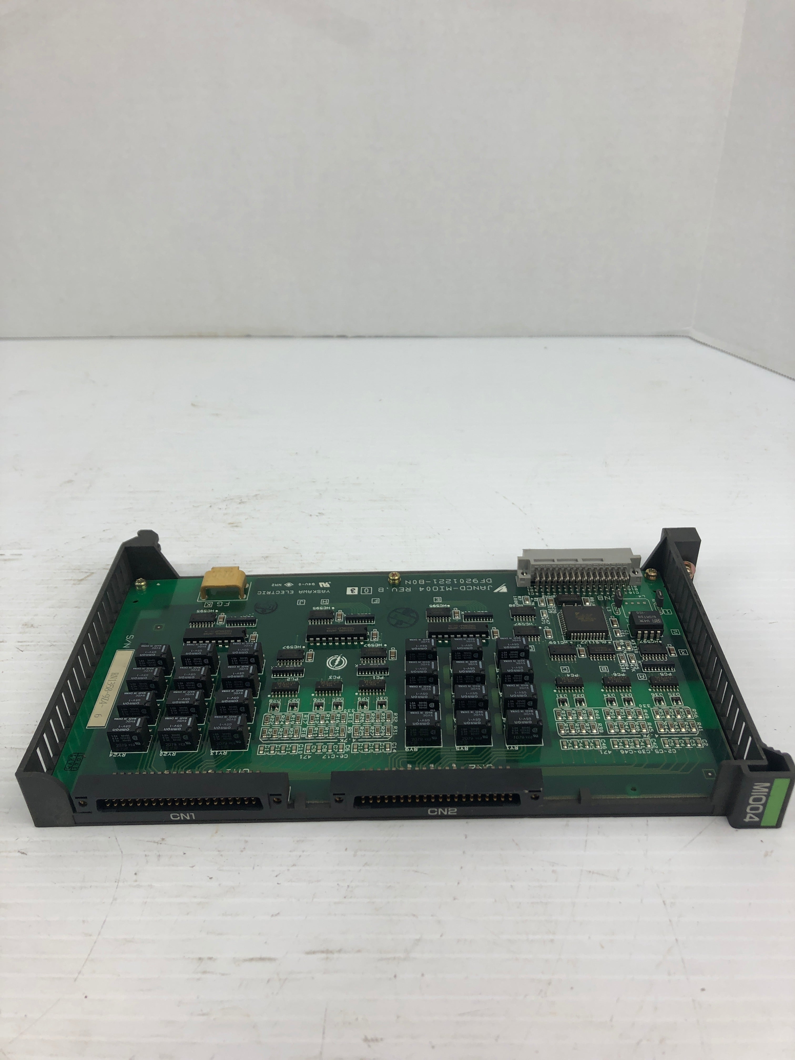 Yaskawa Electric JANCD-MIO04 Circuit Board DF9201221-B0N Rev. B