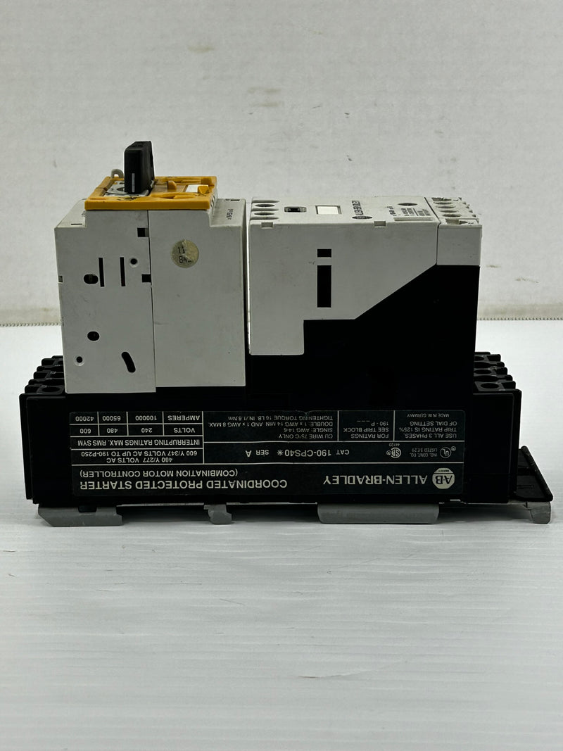 Allen Bradley 190-CPS40* Coordinated Protected Starter 190-A40* 190-P250