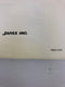 Japax Catalog for NC Wire EDM Machine ELVY Instruction Manual IM8801024 Lot of 2