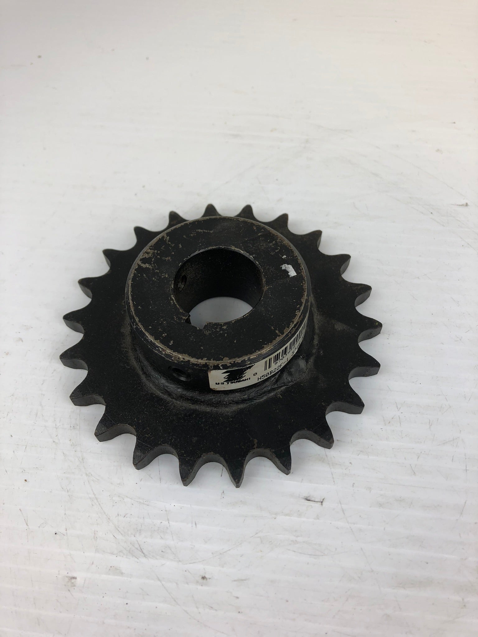 Tsubaki H50B22F-1 3/16" Roller Chain Sprocket