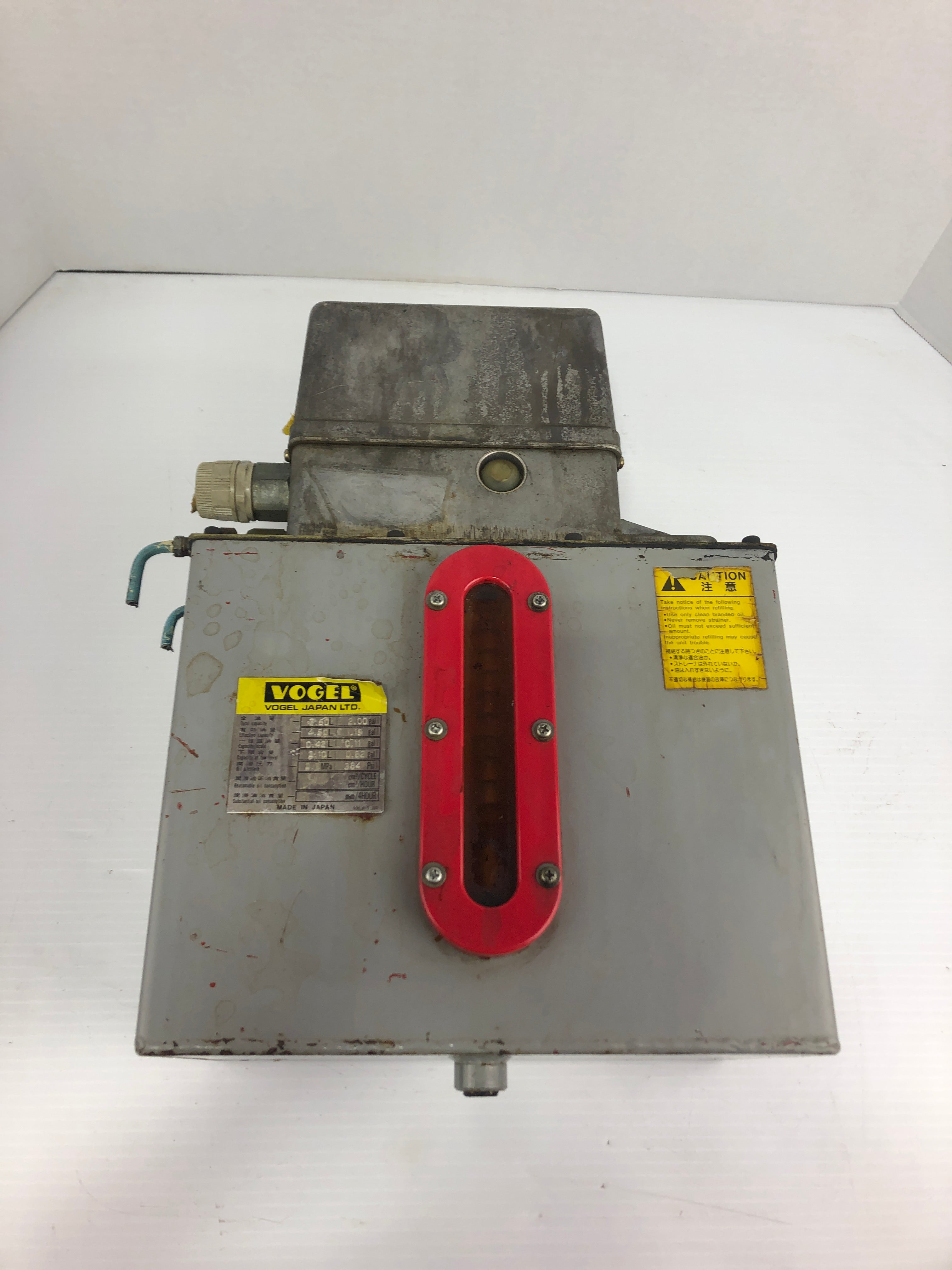 SKF Vogel 900 915 289 Lubrication Unit 2.7 MPa 7.6L/2.0gal Capacity