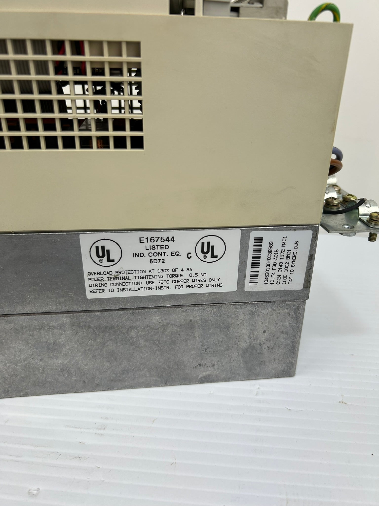 KEBCO F4 10.F4.F3D-A015 Variable Frequency Drive VFD 3HP 4.0kVA V1.2