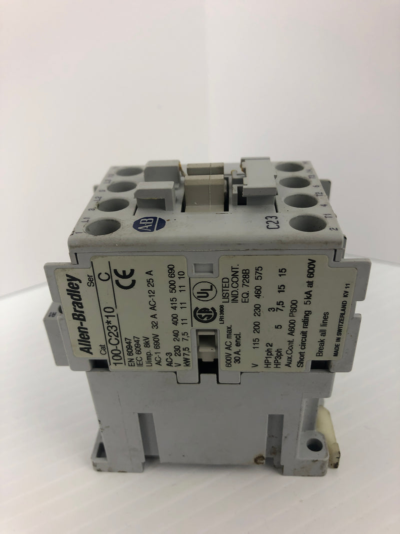 Allen-Bradley 100-C23*10 Contactor Ser. C 690V 32A 3PH 8kV