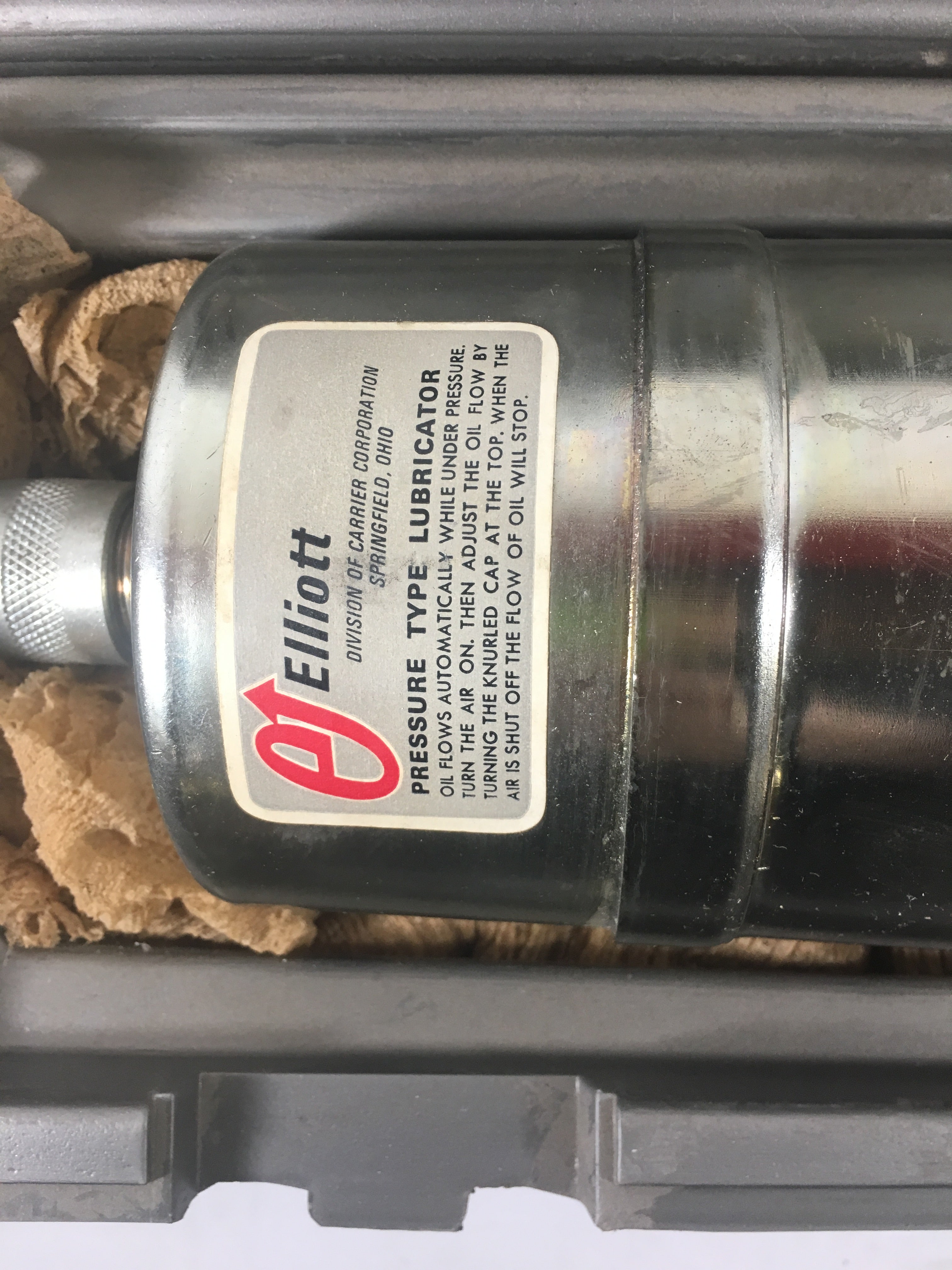 Elliott Pressure Type Lubricator