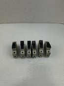 Allen-Bradley 1492-FB3C30-L Fuse Holder Ser. B 600V 30A 1P - Lot of 6