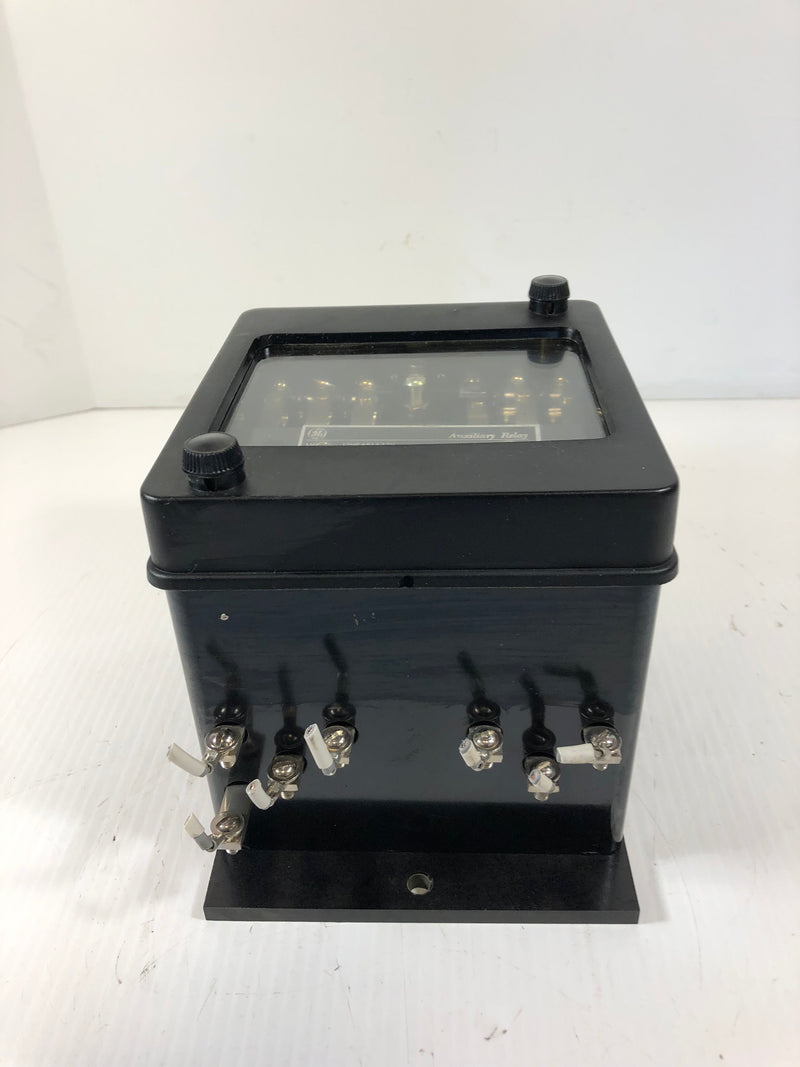 General Electric 12HFA51A42H Auxiliary Relay 125 Volt DC GEF-2757 Type HFA