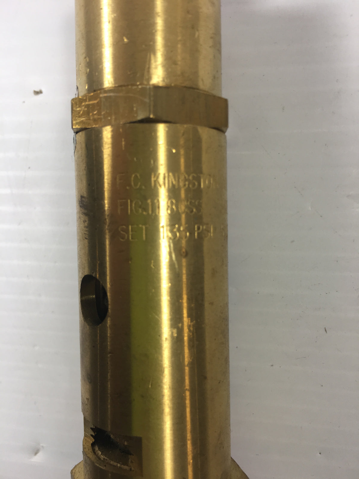 F.C. Kingston Valve Relief 118CSS 1" 135PSI