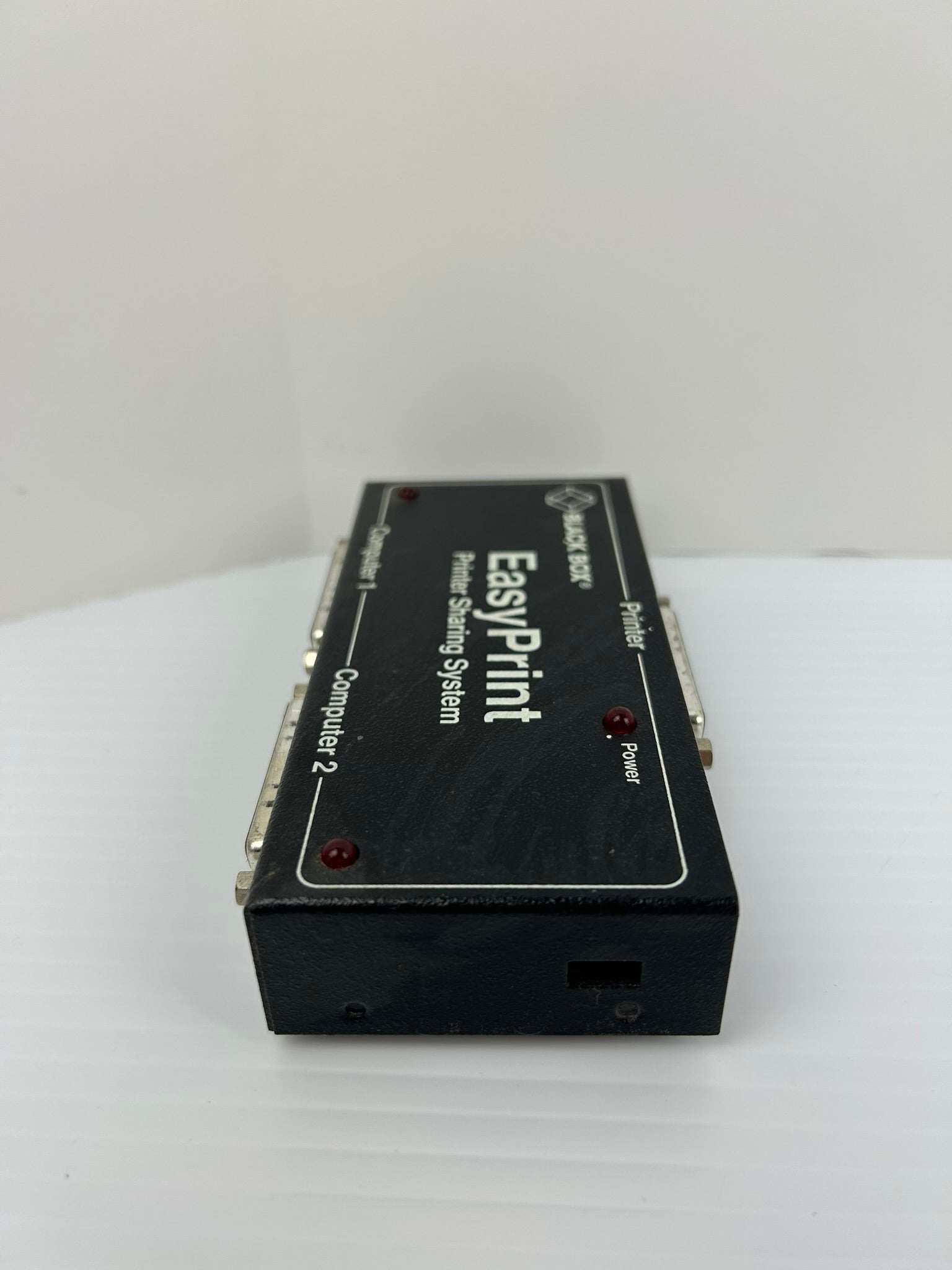 Black Box SW121A Easy Print Printer Sharing System Parallel 2 9VDC 300mA