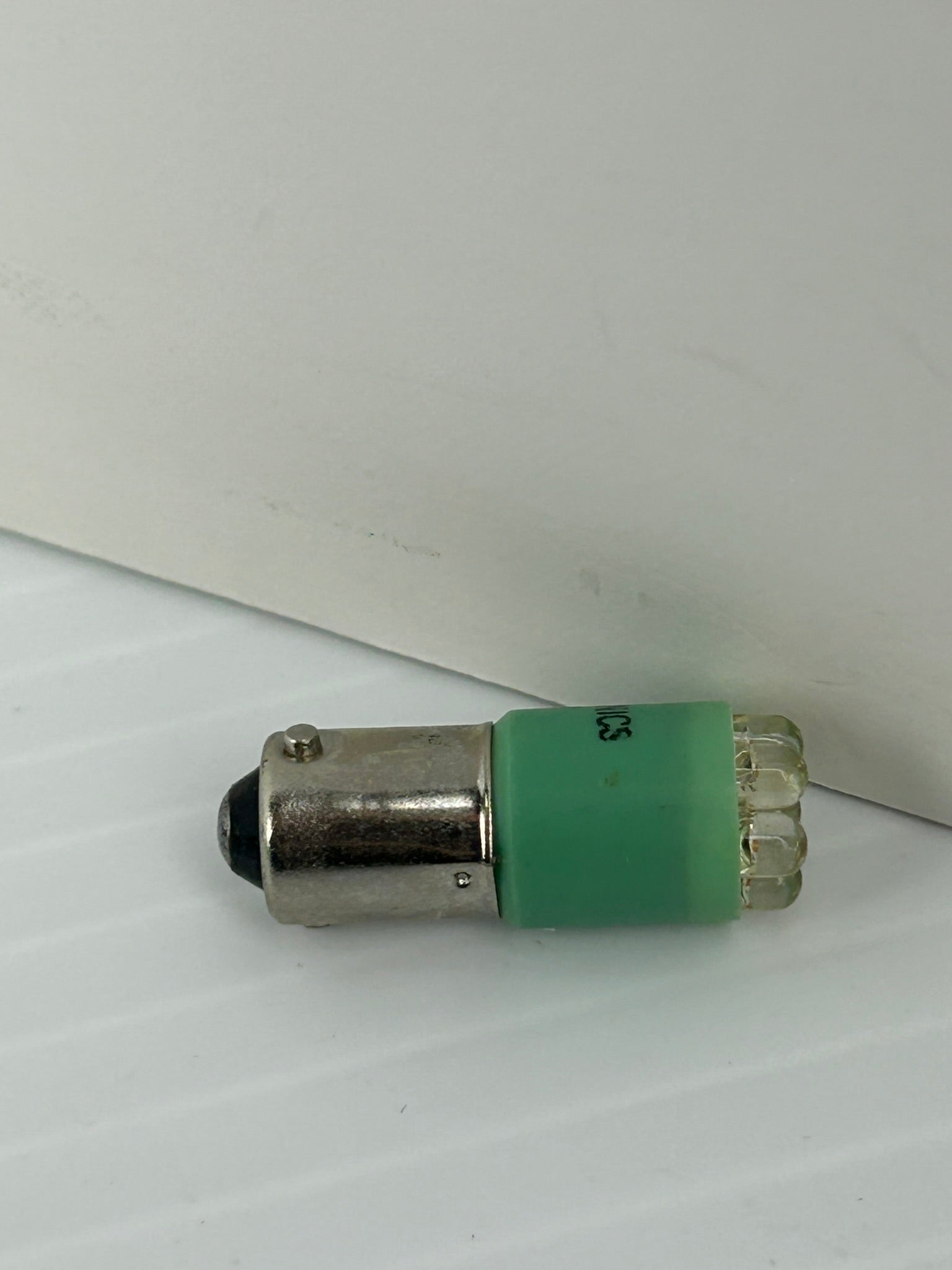 Ledtronics Mini Green LED Lamp Light Bulb 24V - Lot of 8