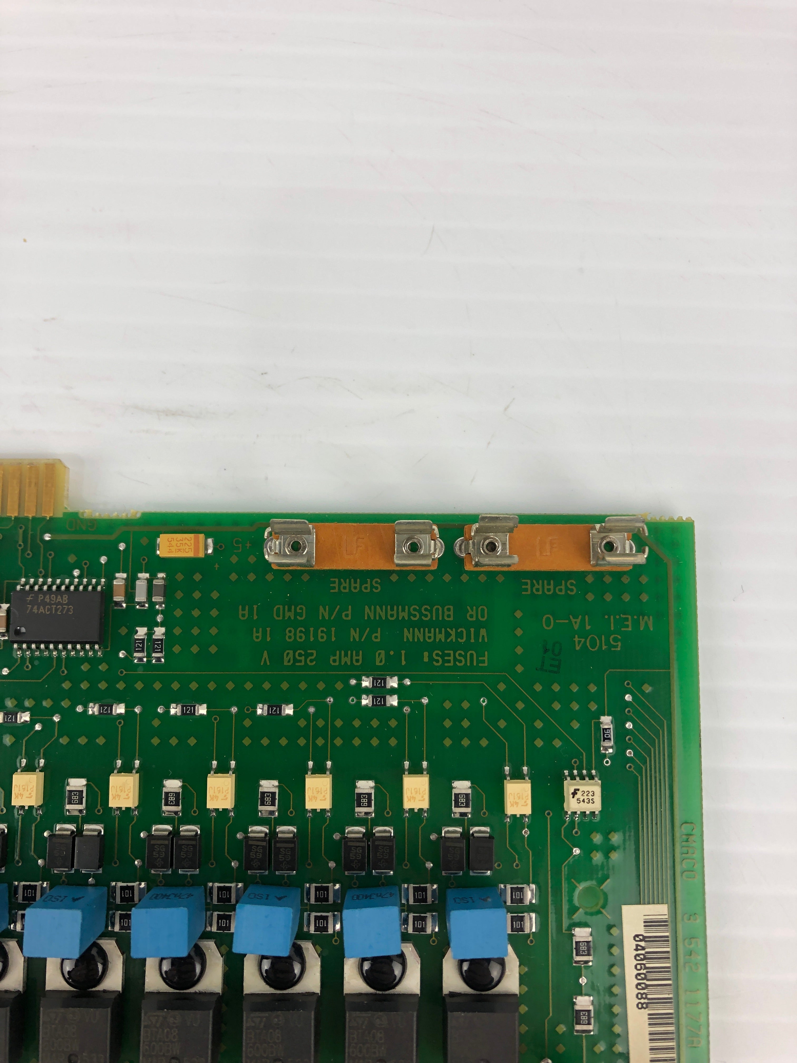 Cincinnati Milacron 3-542-1177A Circuit Board TCM Green