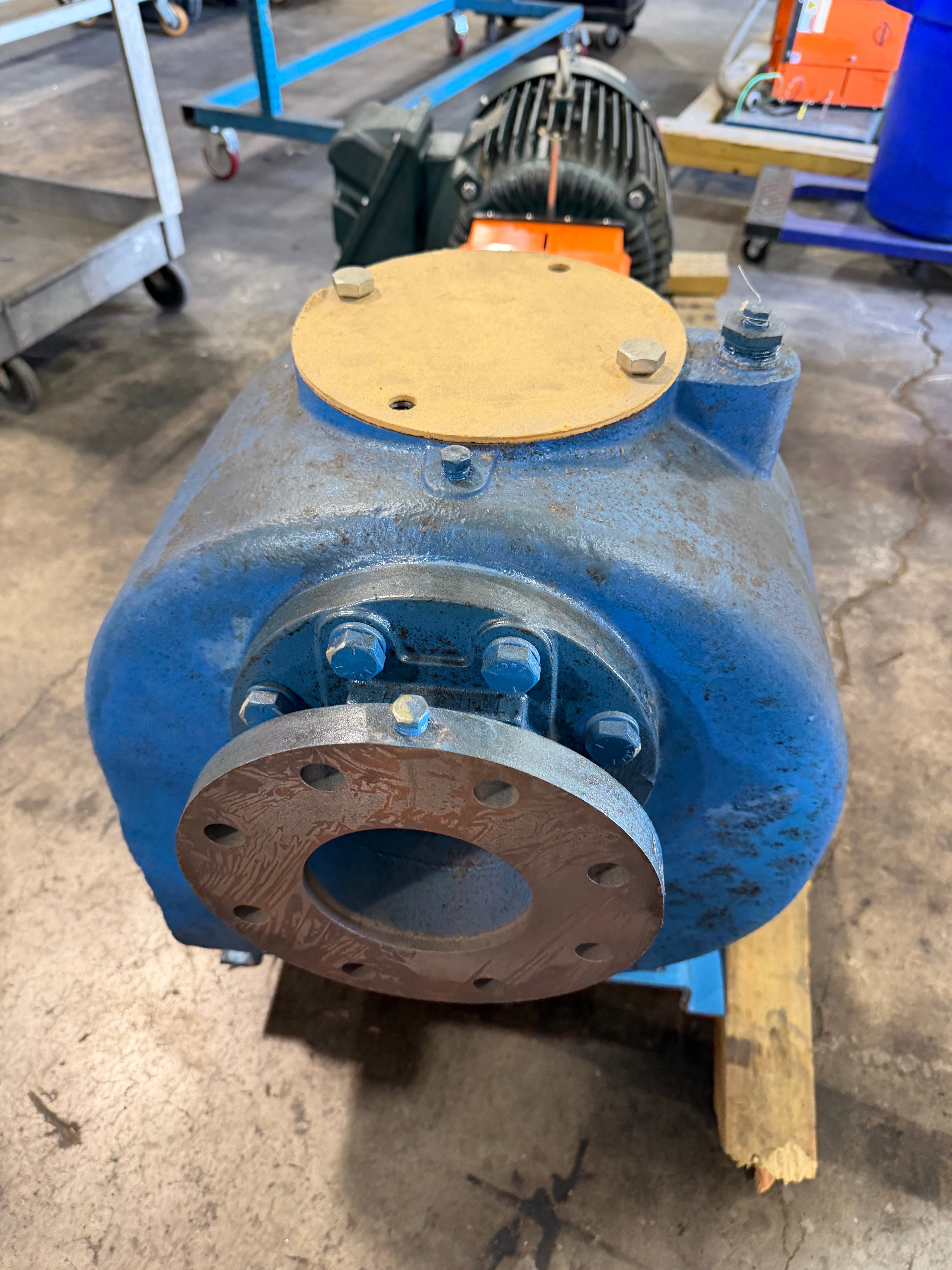 Industrial Centrifugal Pump w/ Toshiba 230/460V 1770 RPM 25 HP w/ Uniguard