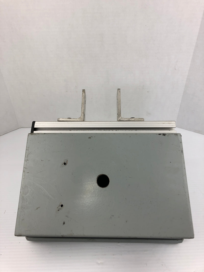 Hoffman C8C12 Sloped Operator Control Enclosure with Side Bracket - Empty