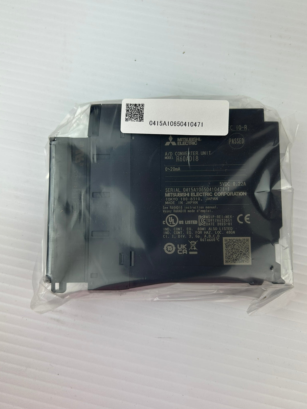 Mitsubishi R60ADI8 MELSEC iQ-R 8-Channel Analog Input A/D PLC Module