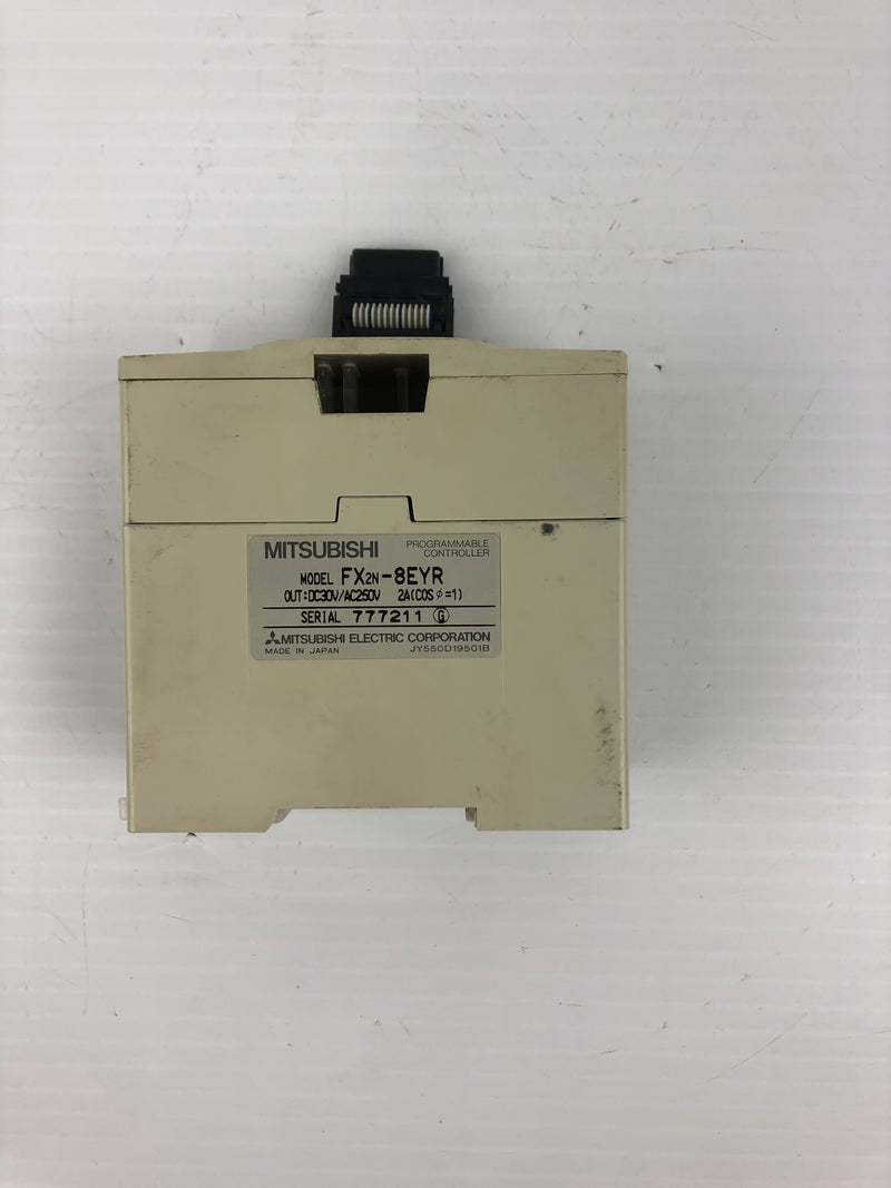 Mitsubishi FX2N-8EYR Programmable Controller