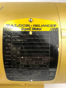 Baldor Reliance EM3604 Super E Motor 1 HP 1155 RPM 3PH 184 Frame