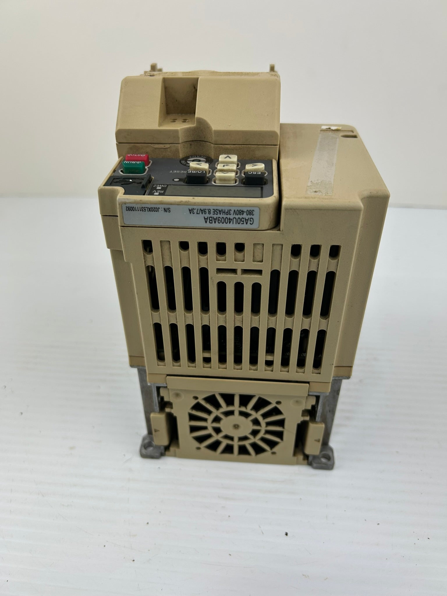 Yaskawa Electric CIPR-GA50U4009ABAA-AAAASA Industrial AC Micro Drive Rev A