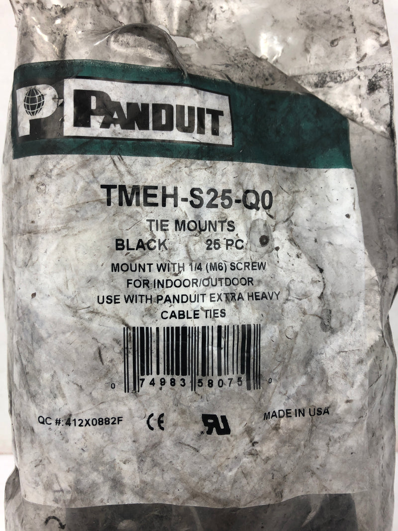 Panduit TMEH-S25-Q0 Cable Tie Mount - Lot of 13