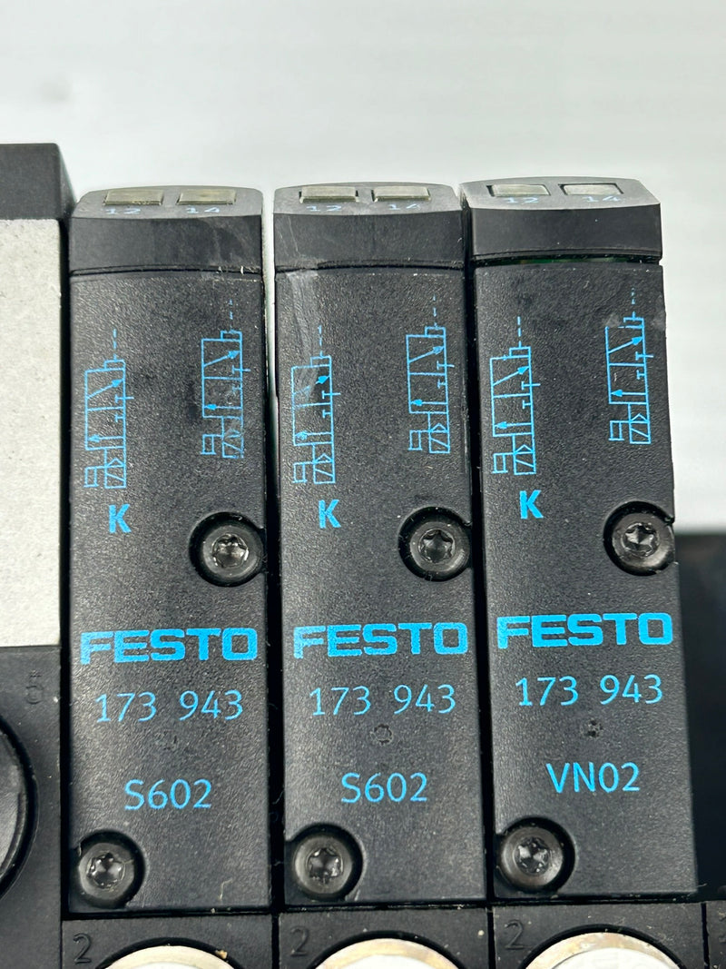 Festo CPA10-IFB-CP Valve Manifold CPA14-VI 0021799007 173990 S602 173990 VN02