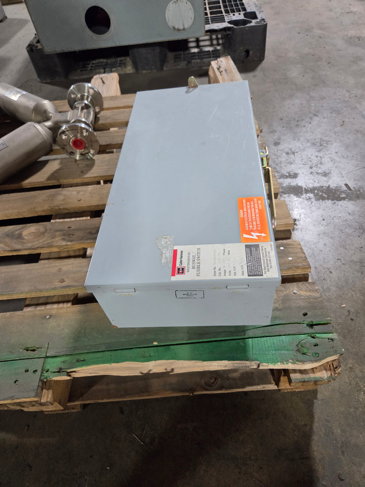 Westinghouse Cutler-Hammer ITAP321 Fusible Busway Switch 30A 3W 3PH 2528D45G01