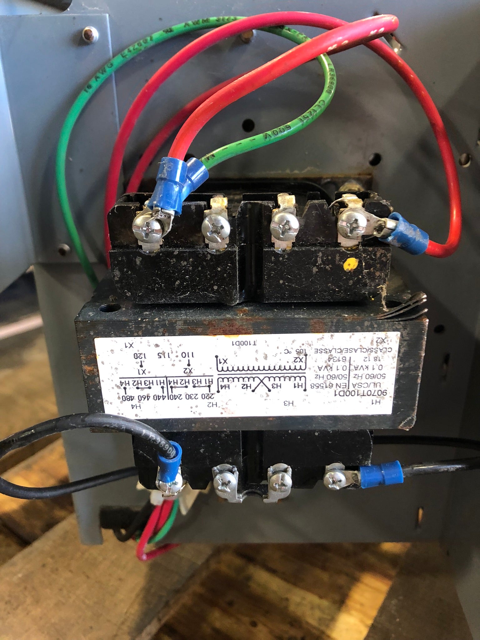 Square D G-271415 MCC Unit 2068596-A.001 70A Size 2 25HP 480V