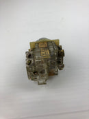 Square D 9001-KA1 Selector Switch with Contact Block KA-2 Series G