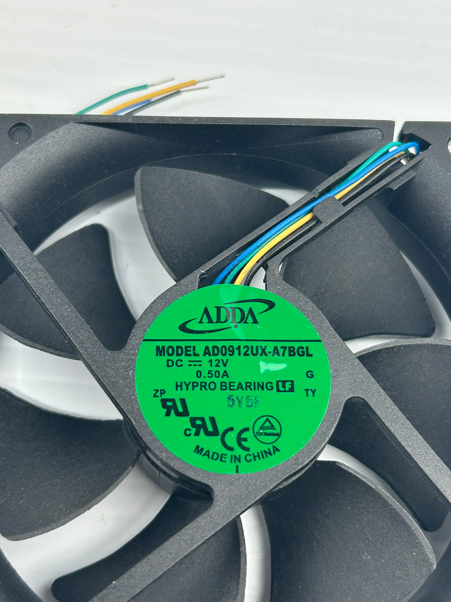 ADDA AD0912UX-A7BGL DC Brushless Cooling Fan 12V - Lot of 5