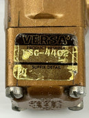 Versa VSG-4402-U Four-Way Brass Pneumatic Valve 120V 40-175 PSI