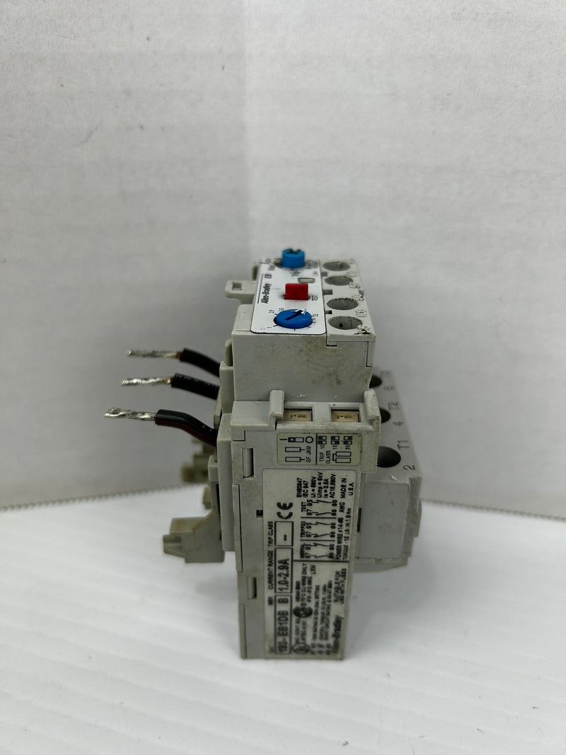 Allen-Bradley 193-EB1DB Overload Relay Ser. B 690V 1.0-2.9A