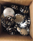 1-1/4" Steel Nickel Plate Hole Plug Button 125IBPG0N 133250 Box of 76