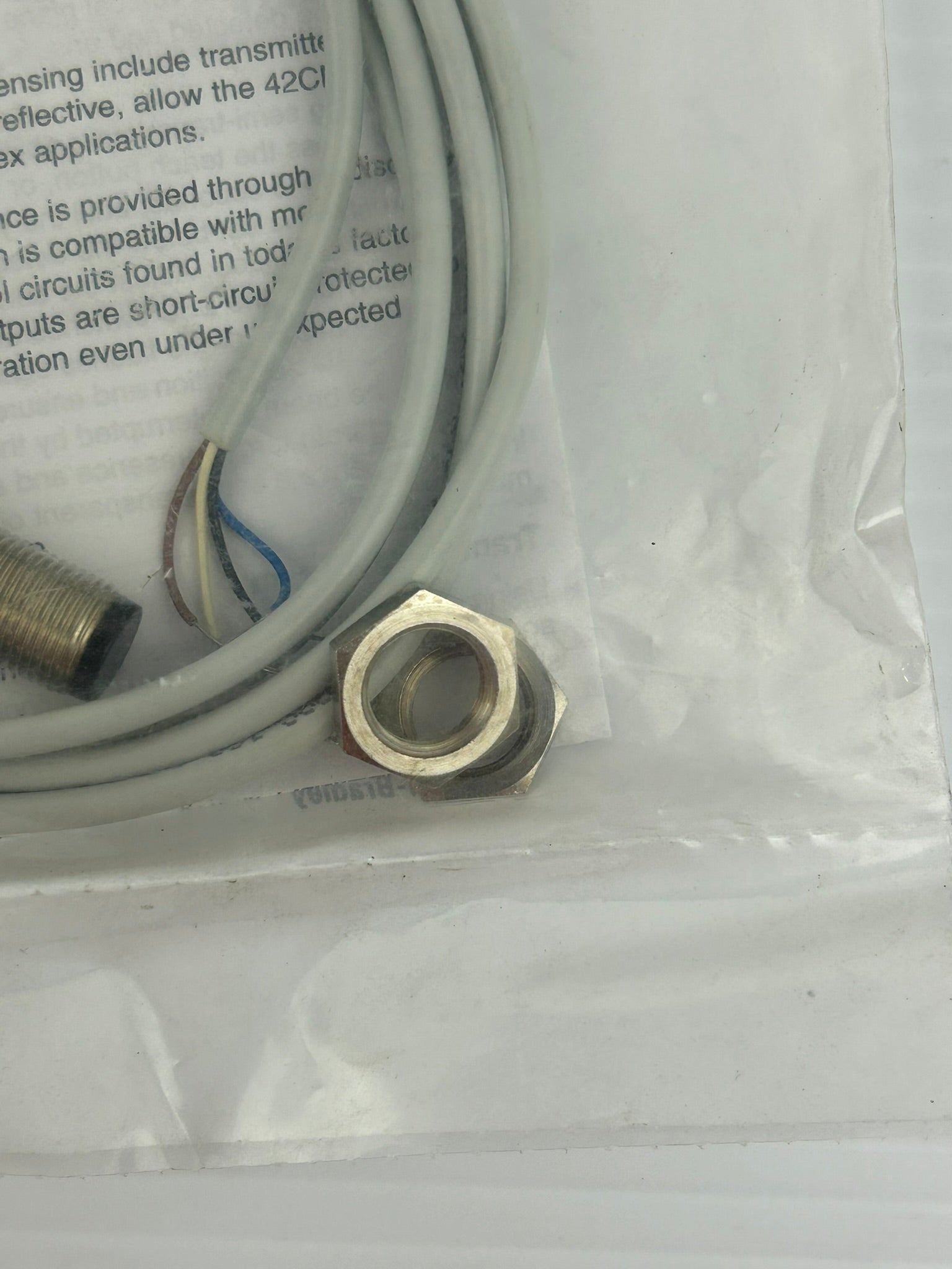 Allen Bradley 42CF-D1LPA1-A2 Diffuse Sensor 100mm Series A Photosensor