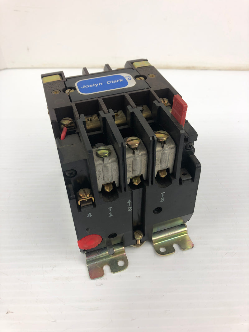 Joslyn Clark T13U030 Size 0 Electrical Contactor