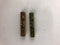 Omron PFP-M Din Rail Track End Plates - Lot of 2