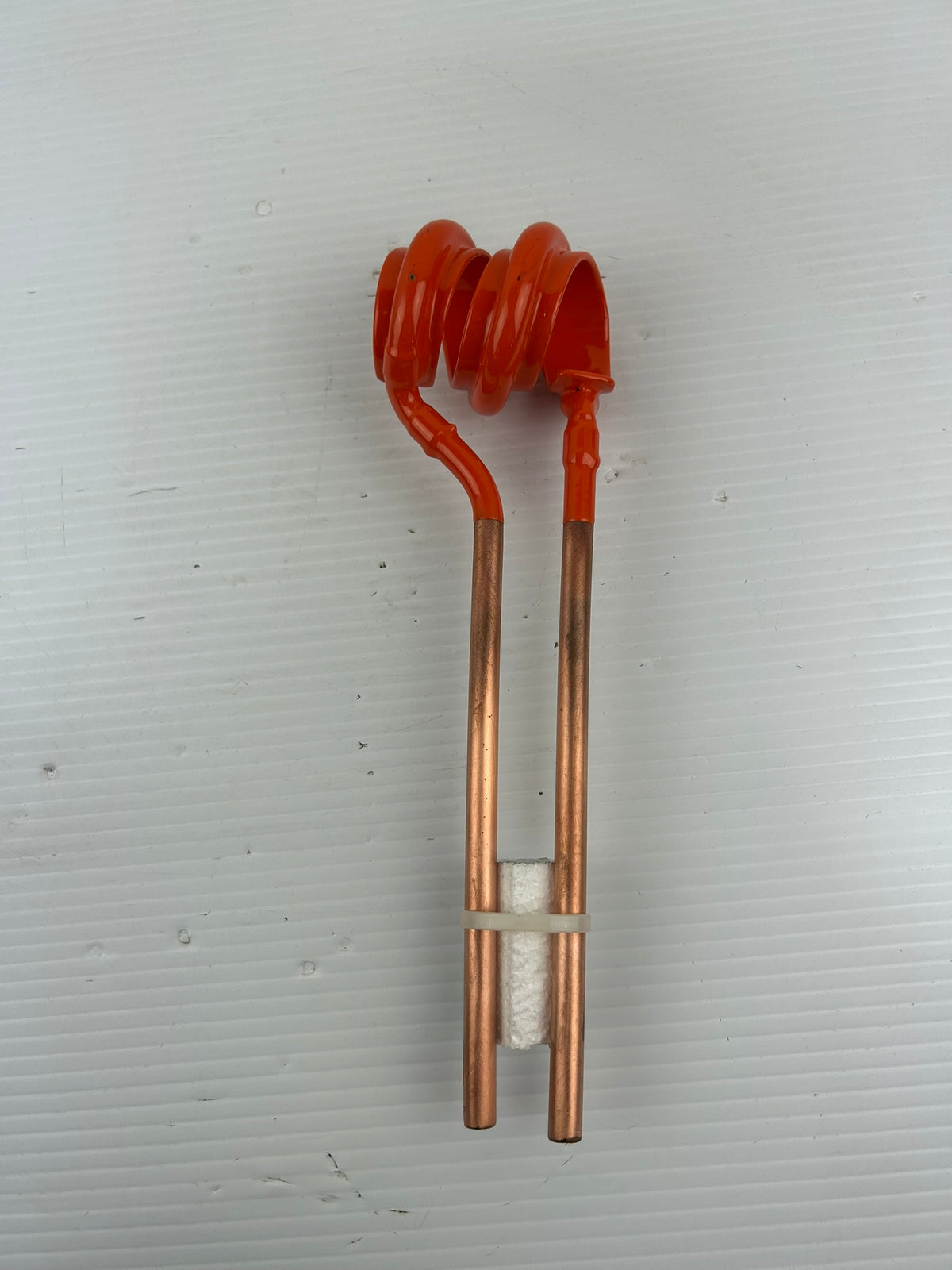 High Frequency Copper Tube Induction Heating Coil for Welding TT1-40MM-L Orange