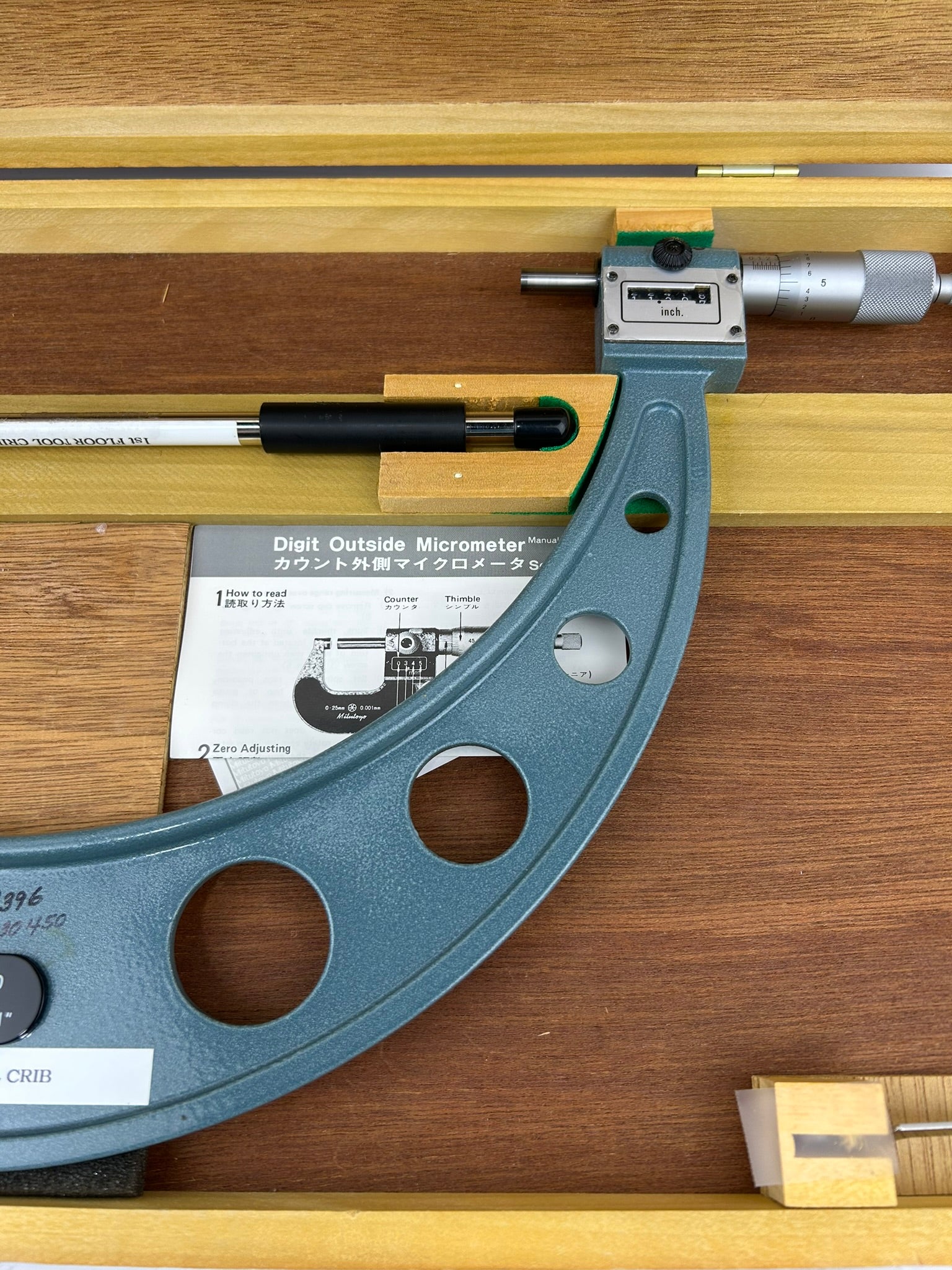 Mitutoyo 11-12" .0001" Micrometer
