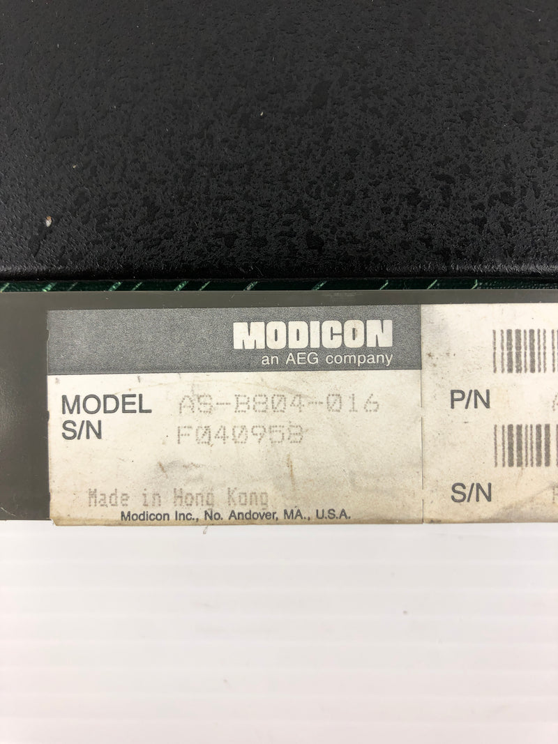 Modicon AS-B804-016 Output Module 115VAC Fuse: 250V 8A