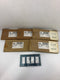 Leviton 000-84412-40 Blue Steel 4 Gang Wall Plate - Lot of 5