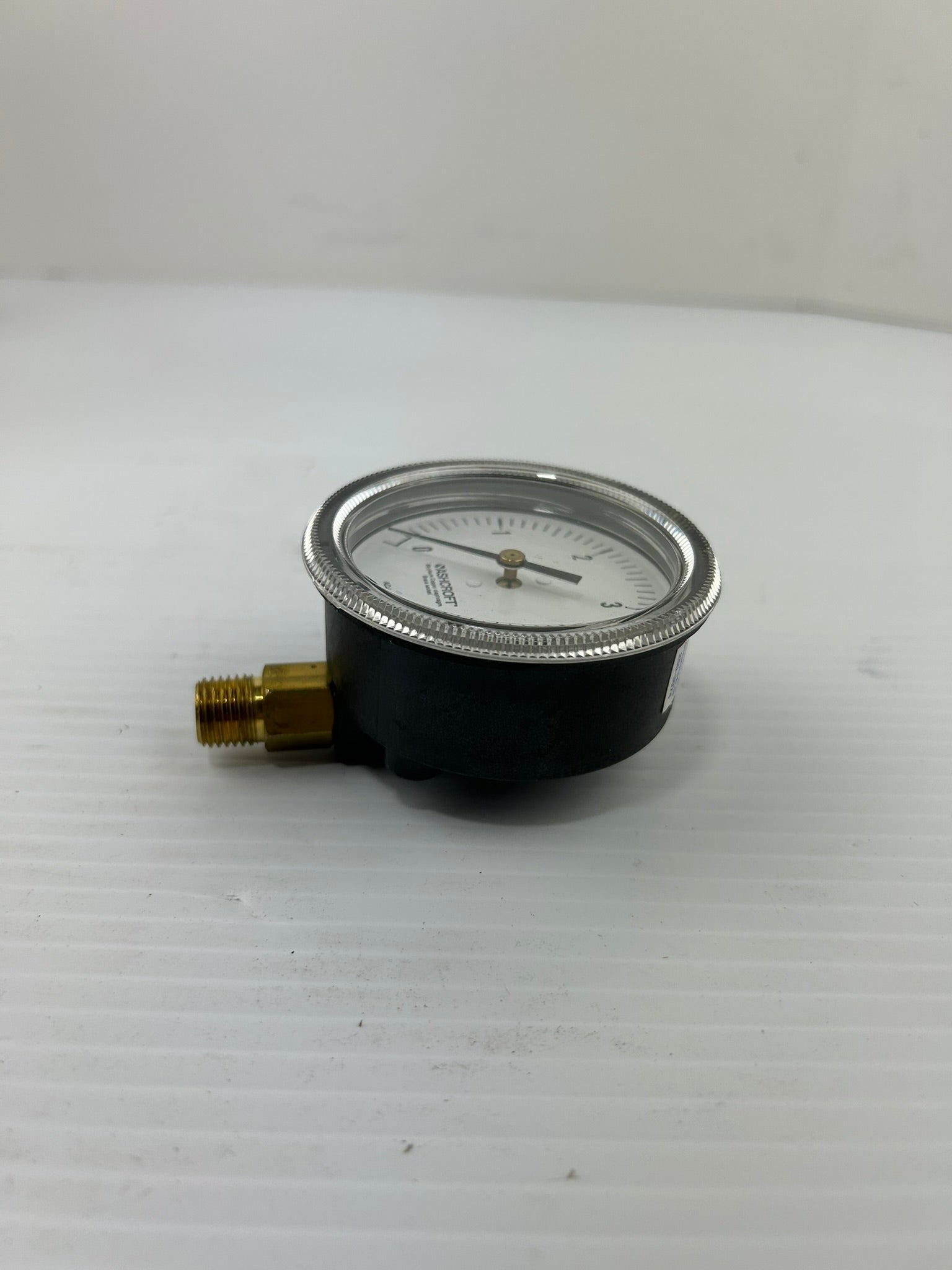Ashcroft ADJ Pressure Gauge 250-3074 0-5PSI 2-13/16" Face Diameter